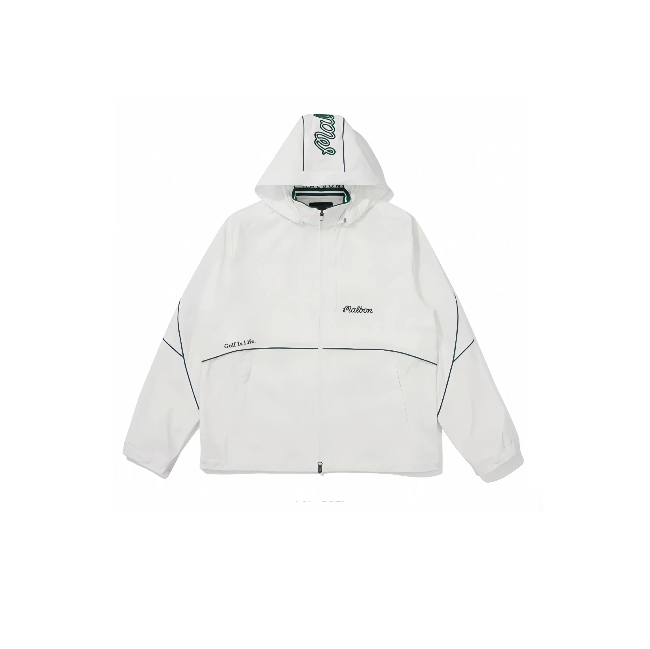 Malbon Men Golf Hooded Jacket Detachable Cap Casual Sport