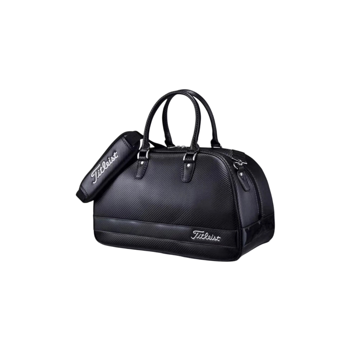Titleist Carbon Gloss Duffel – Sleek – OZ Golf Warehouse
