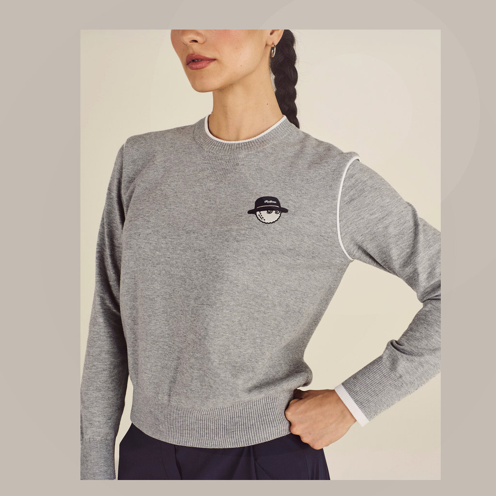 Malbon Studio Seoul Double-Knit Women's Pullover Golf Mid La – OZ