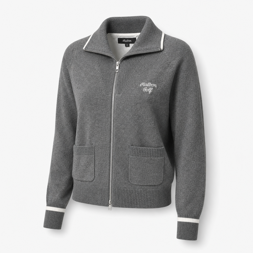Malbon Preserve Buckets Knit Windbreaker Windbreaker – OZ Golf