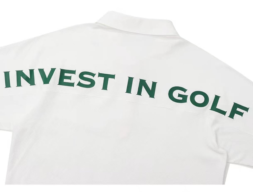 Malbon Golf Men’s Casual Quick-Dry Polo Shirt