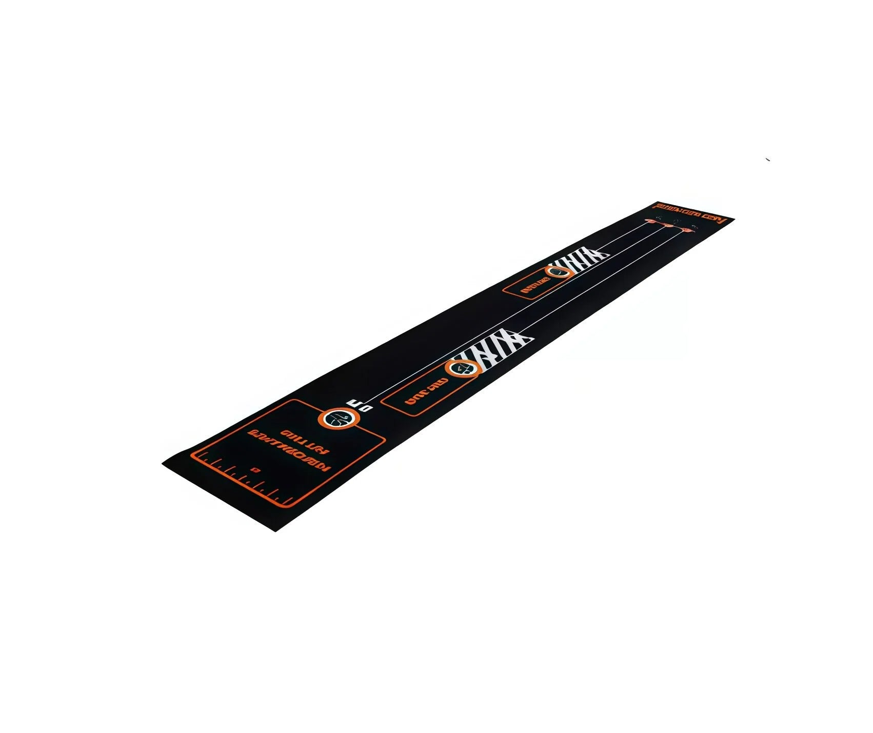 MELE LINKS Golf Putting Mat hero shot — long-format indoor practice green rolled out for putting drills