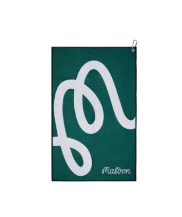 Malbon Golf Towel — close-up of microfiber pile