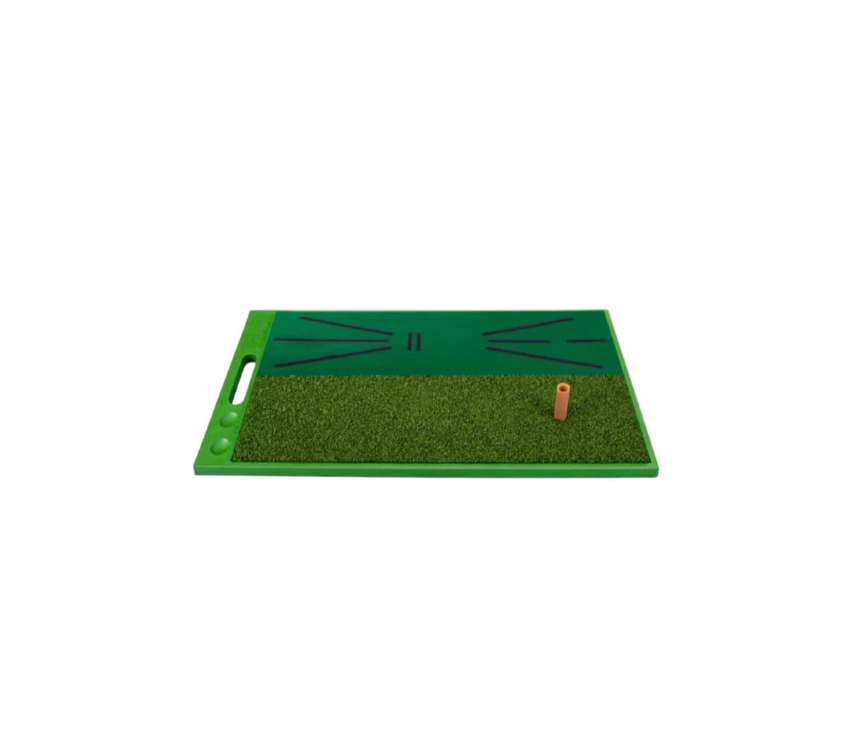 PGM DJD033 chipping mat trace line showing short-game contact pattern