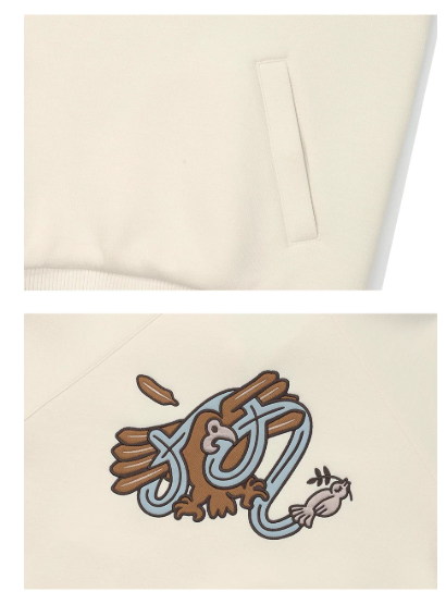 Malbon women polo sweatshirt fabric texture close-up