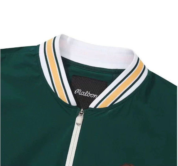 Malbon men golf zip jacket size chart