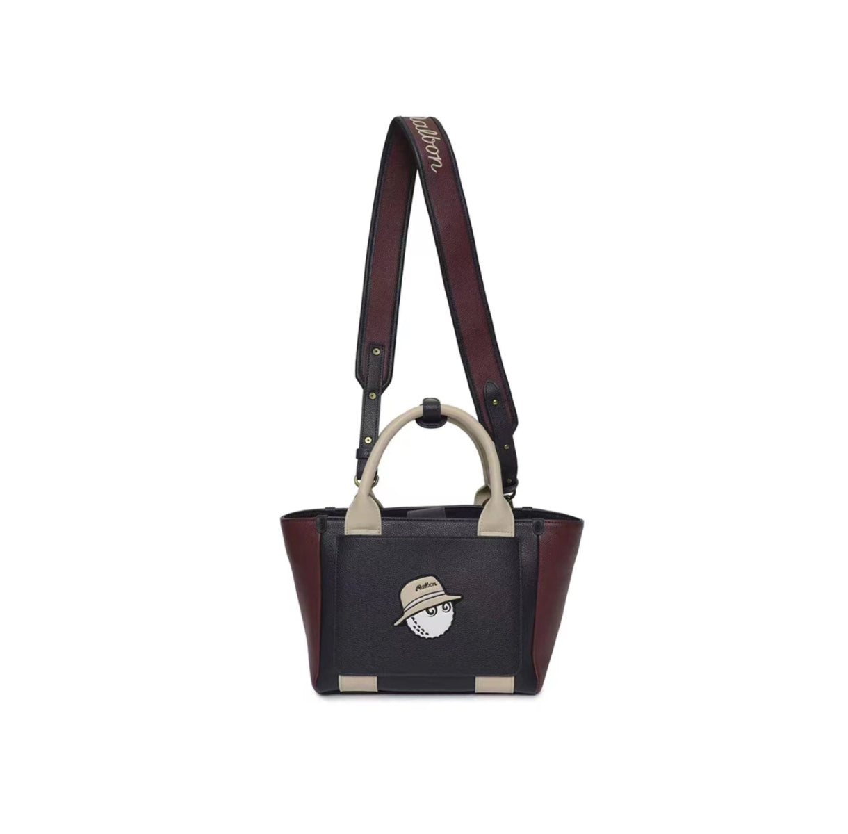 Malbon Clubhouse Mini Tote-Malbon Green & Brown Leather