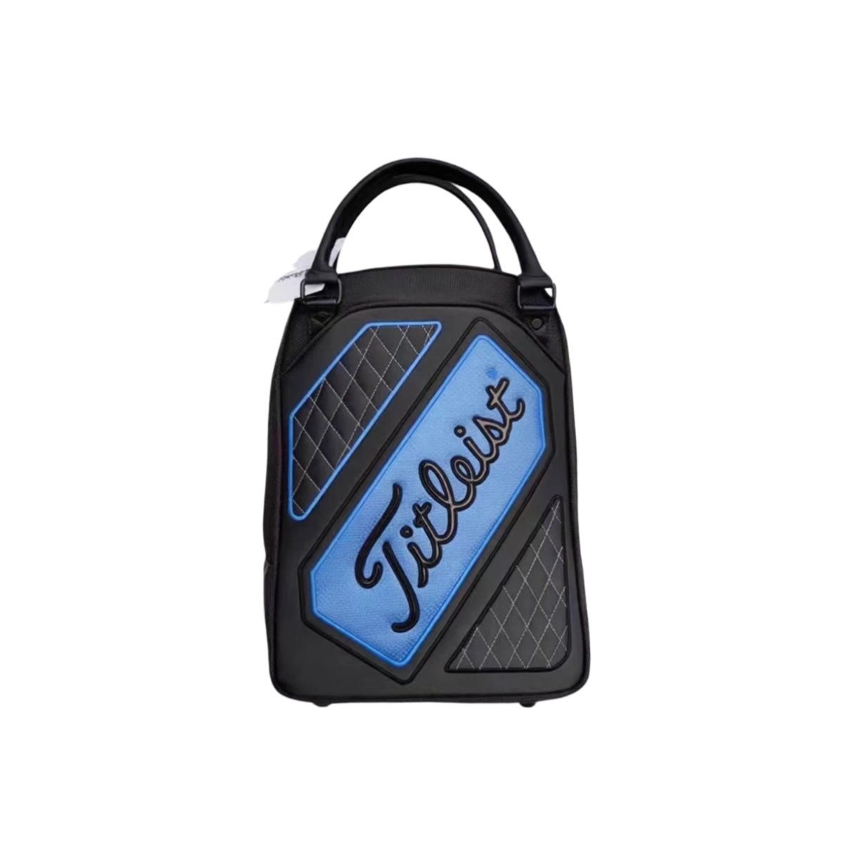 Titleist Black & White Quilted Golf Tote Bag 