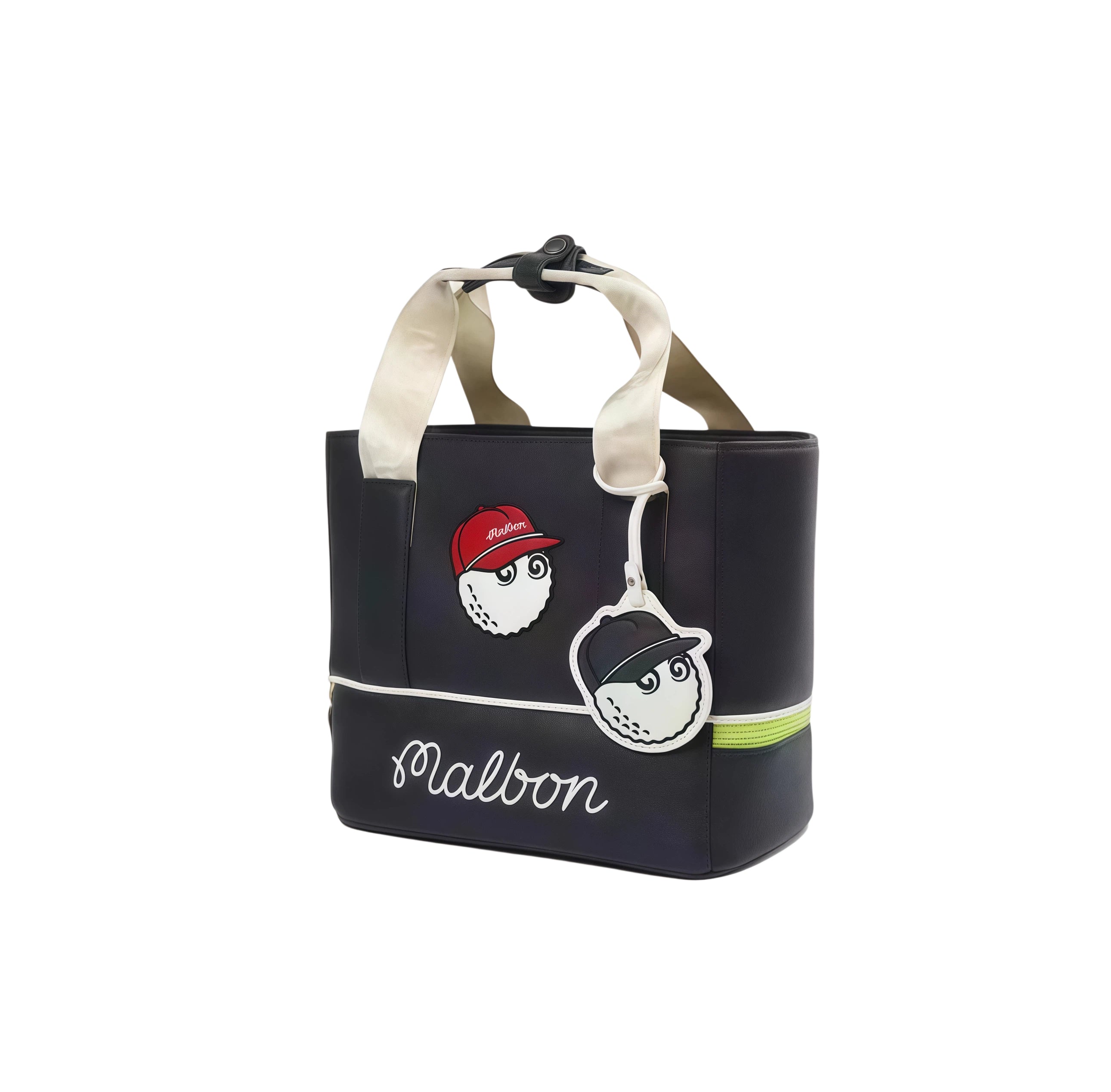 Malbon Golf Tote Bag with Character Patches lifestyle view