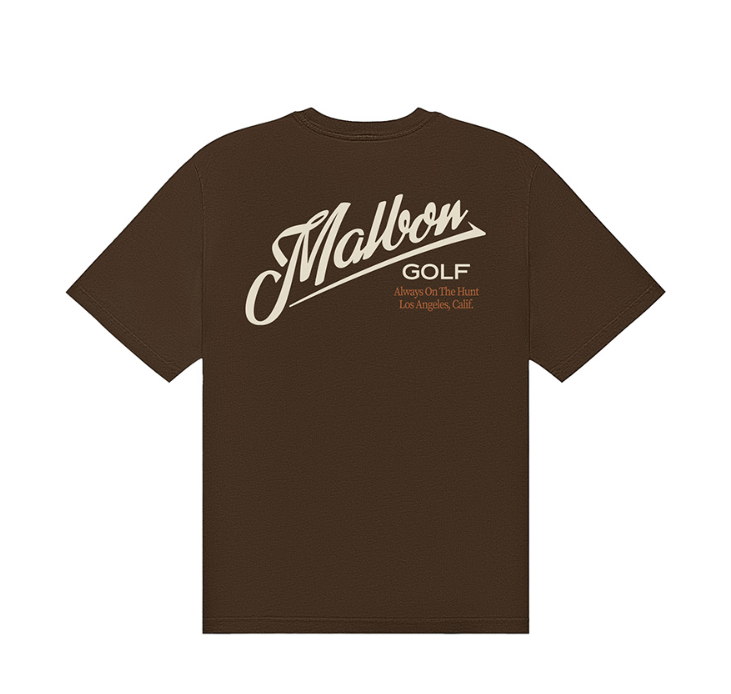 Malbon Golf Bermuda Maxwell Graphic Casual Streetwear T-Shirt