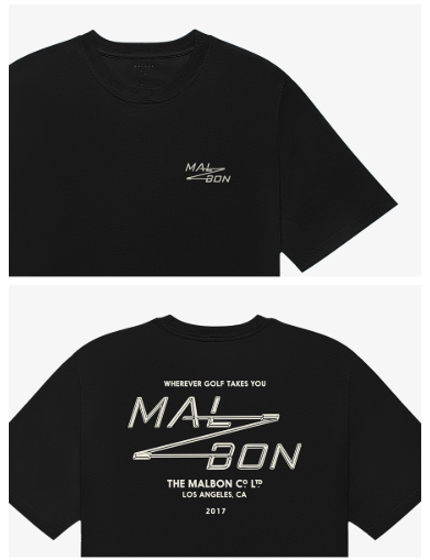 Malbon Golf Men’s Bermuda Utility Athletic Casual T-Shirt