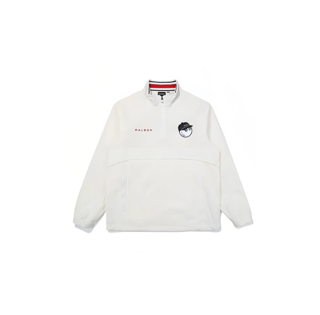 Malbon men golf jacket front view