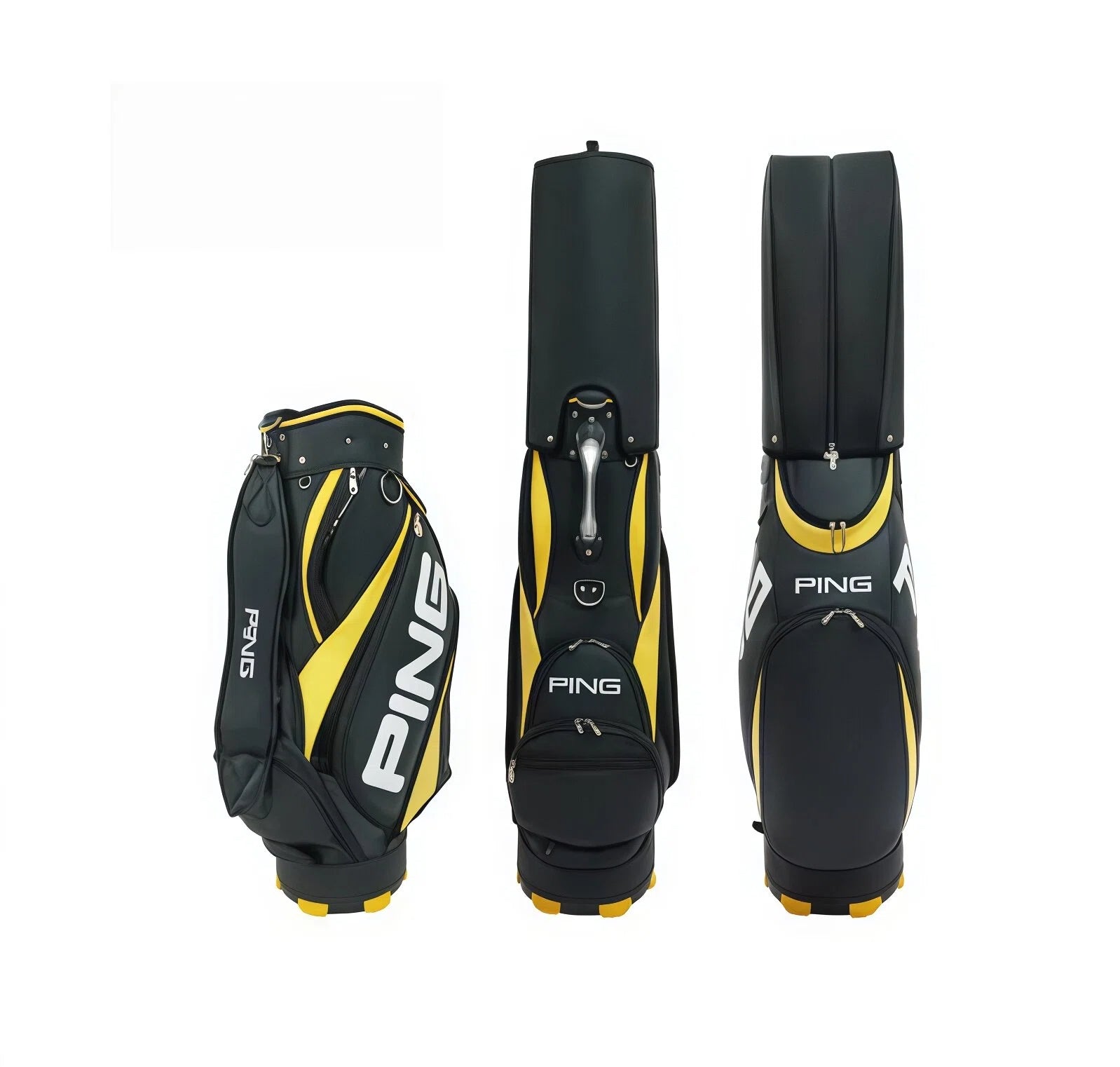 PING White Black Golf Cart Bag 2025 – Premium Tour Bag