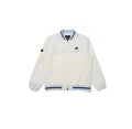 Malbon men golf zip jacket front view full-zip closure