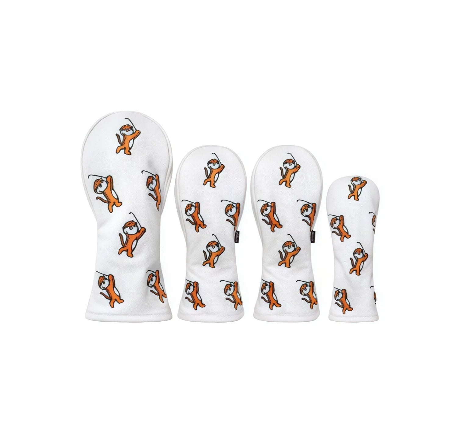 Limited Edition Cartoon Golf Headcover Set – Driver & Putter Covers
