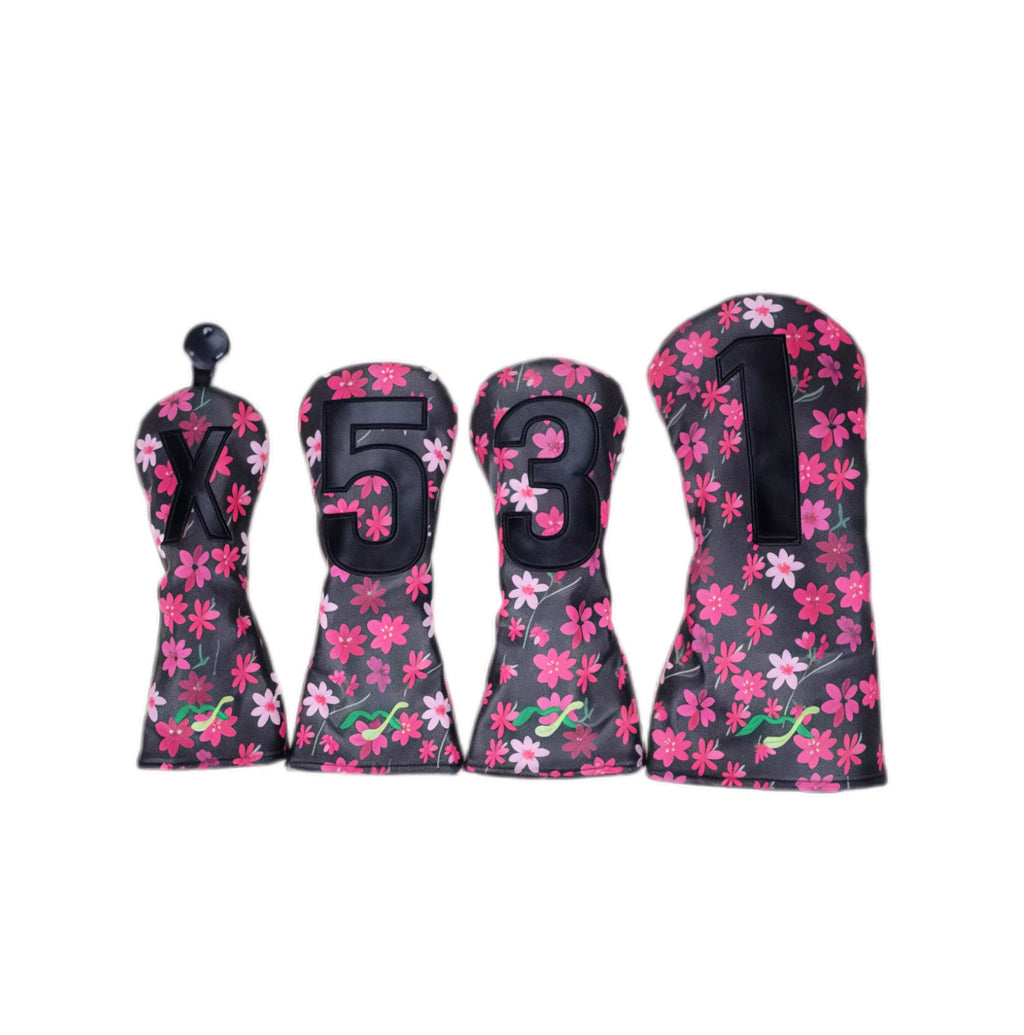 Sakura Golf Headcover Set