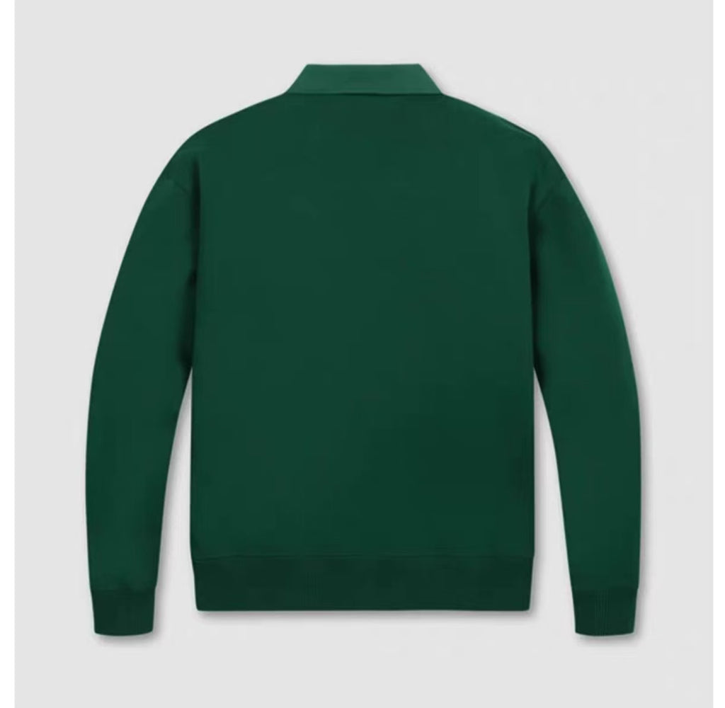Golden Bear Unisex Embroidered Long Sleeve Mock Neck Golf Sweatshirt