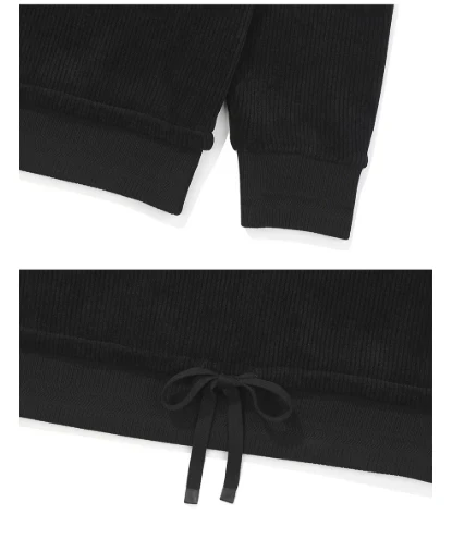 Malbon women's half-zip golf sweatshirt jacket in Black - image 4