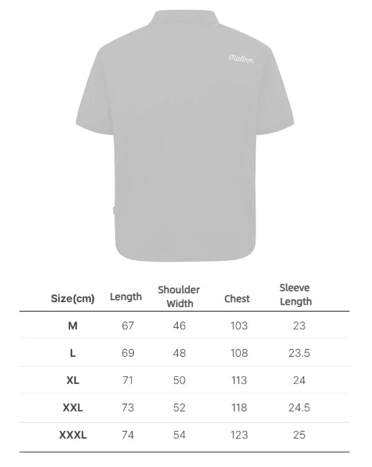 Malbon Golf Unisex Essential Casual Athletic Polo Shirt