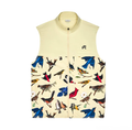 Malbon Birds Of Georgia Vest golf vest model-wearing view