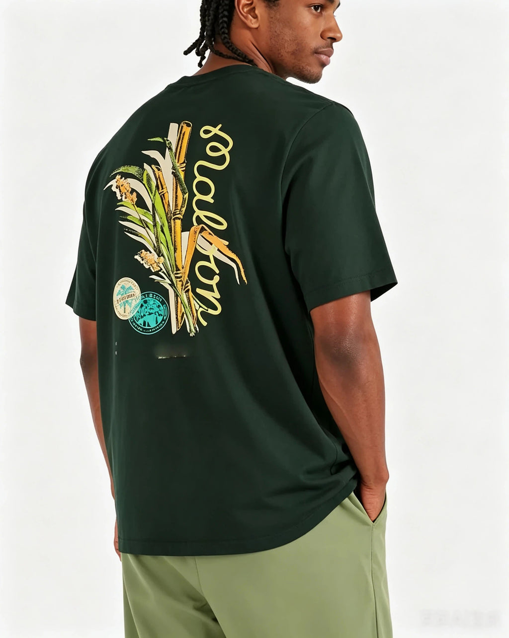 Malbon Golf Bermuda Origins Graphic T-Shirt