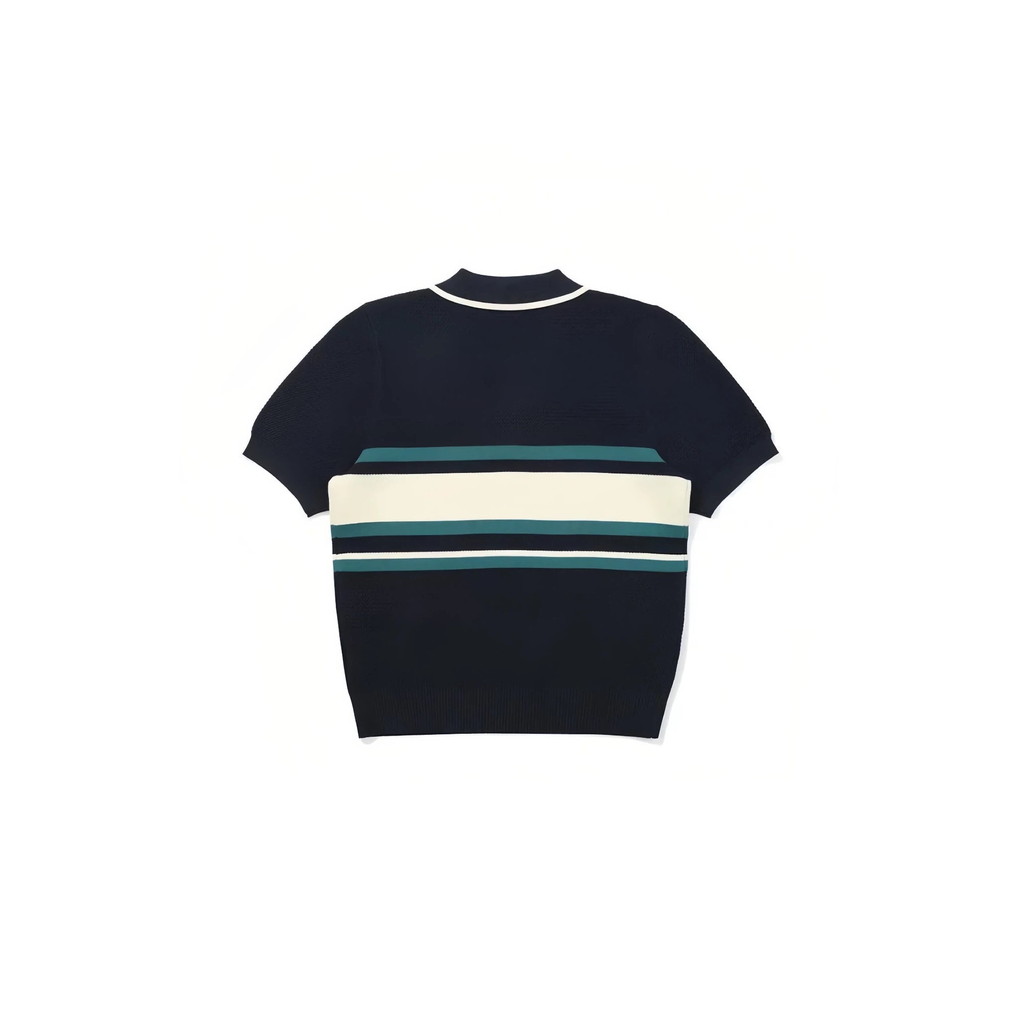 Malbon Women's Knit Golf Polo — back view detail