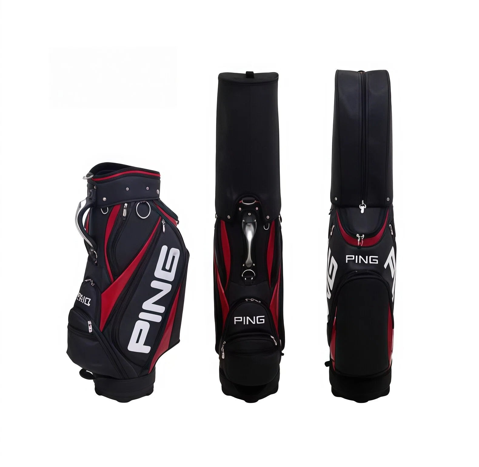 PING White Black Golf Cart Bag 2025 – Premium Tour Bag