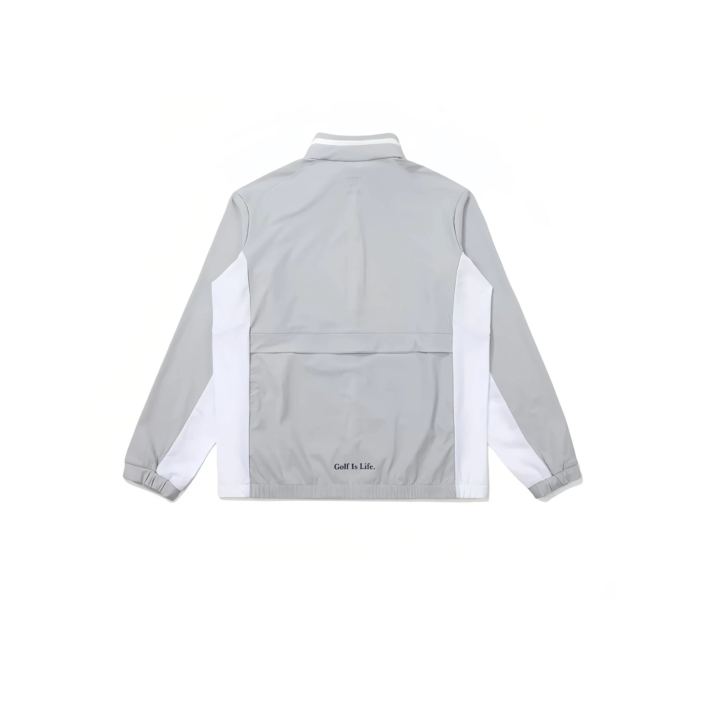 Malbon men's 2026 spring autumn casual golf jacket — close-up detail