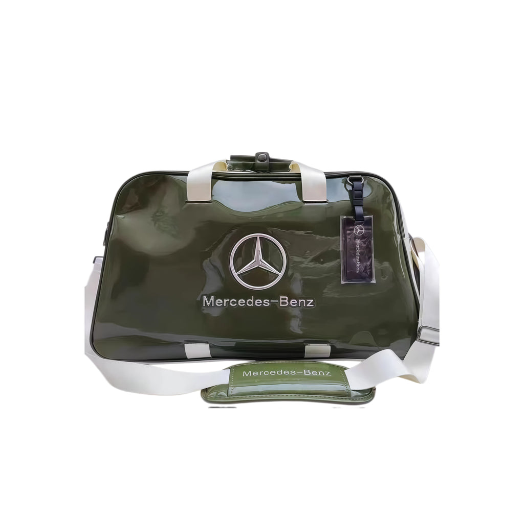 Mercedes-Benz Glossy Duffel – Premium Lifestyle Travel Bag