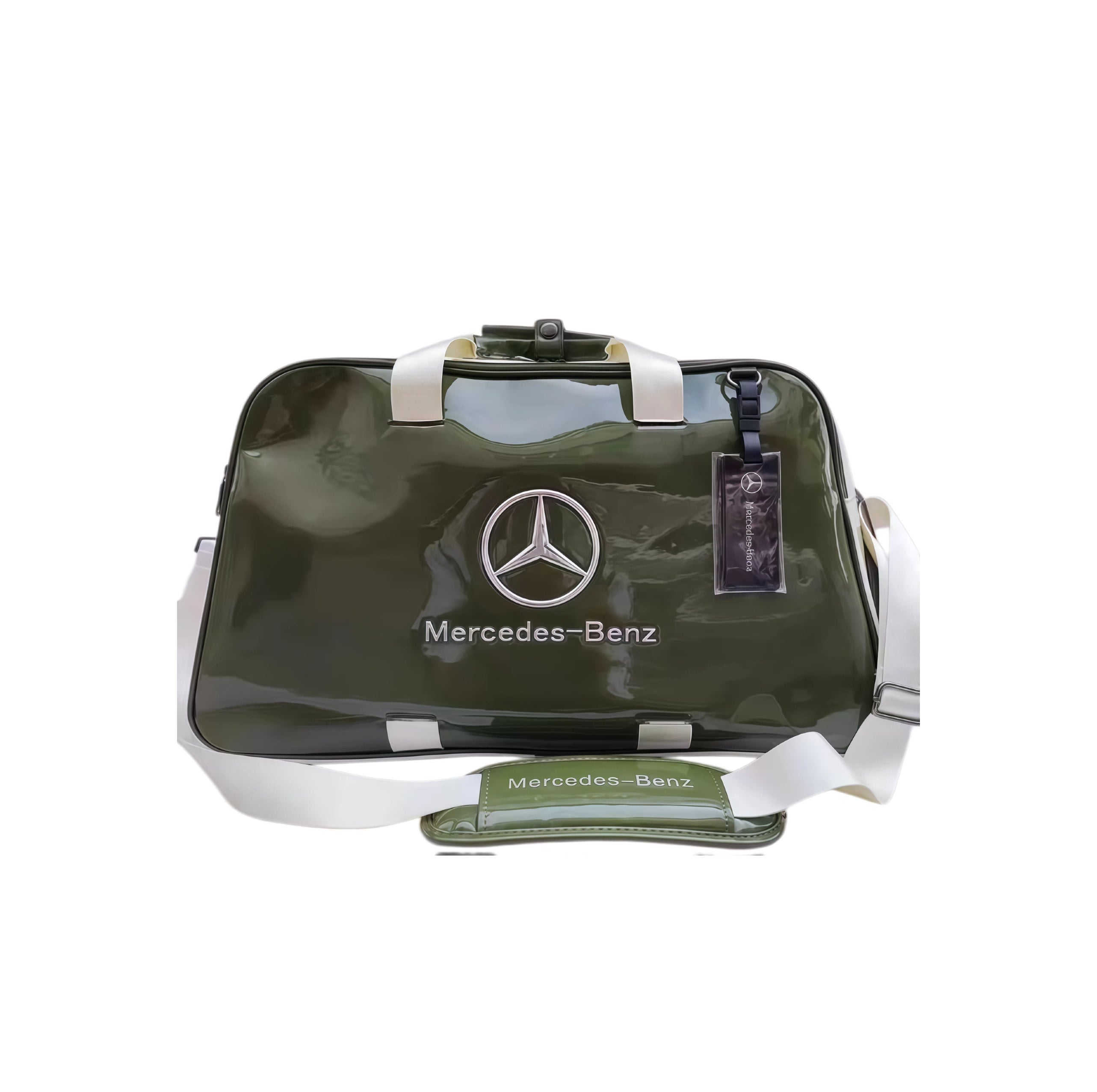 Mercedes-Benz Glossy Duffel – Premium Lifestyle Travel Bag