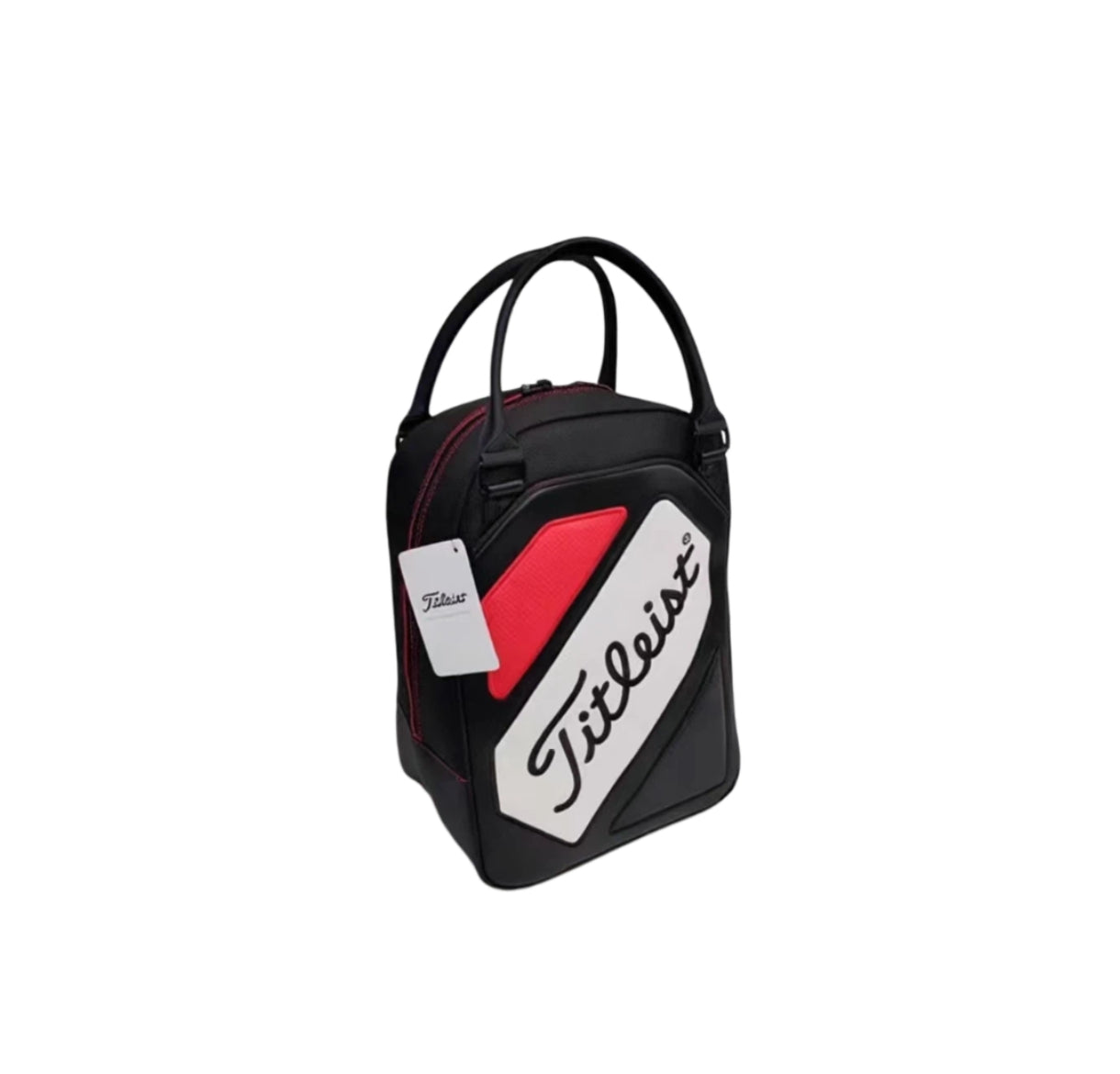 Titleist Black & White Quilted Golf Tote Bag 