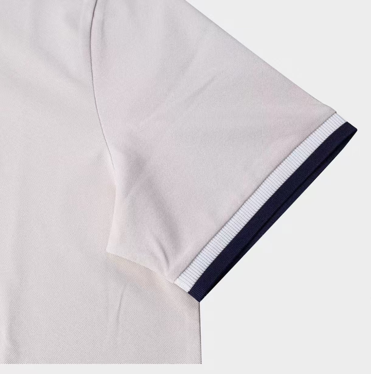 Malbon Golf Men’s Colorblock Athletic Polo Shirt