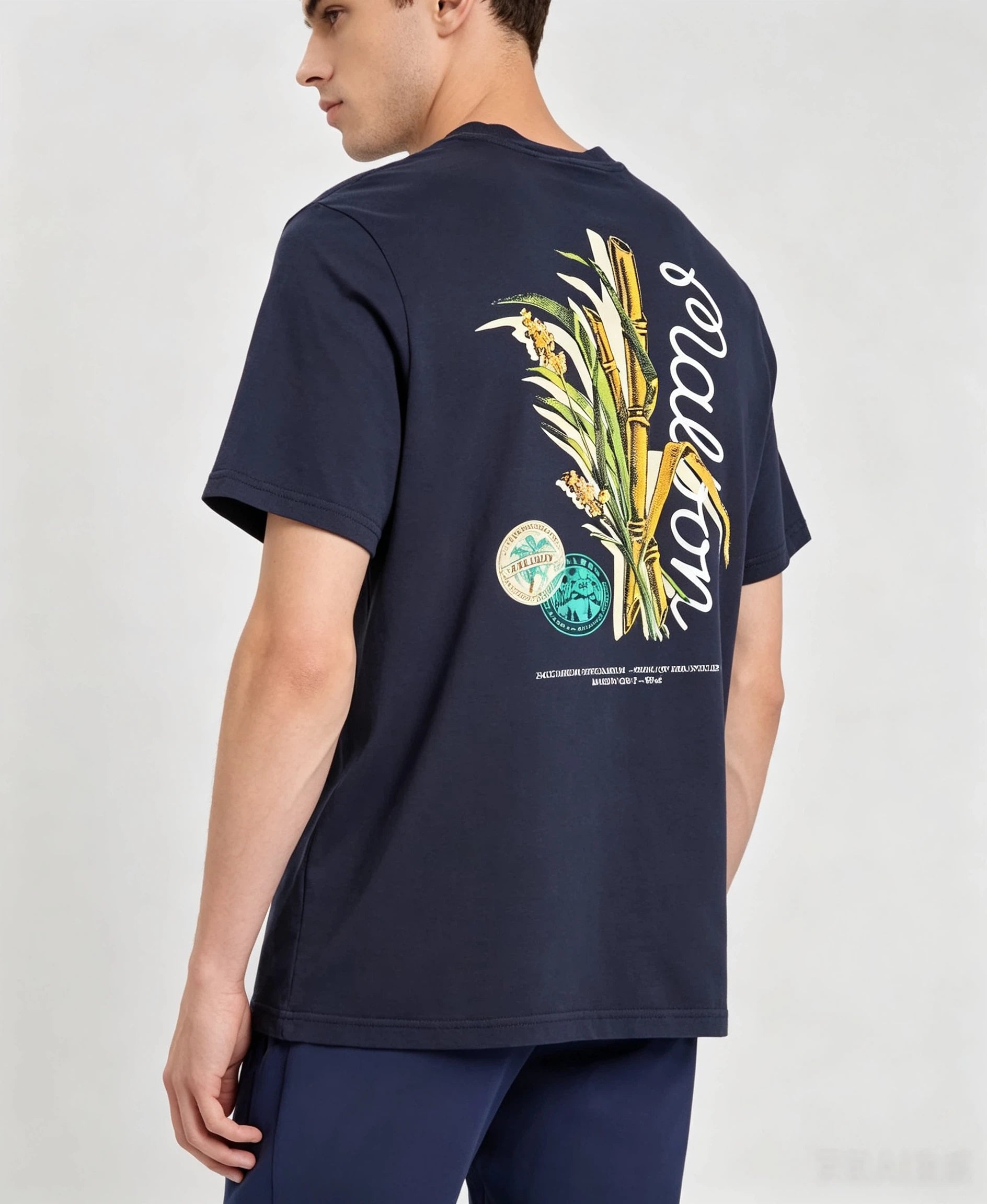 Malbon Golf Bermuda Origins Graphic T-Shirt