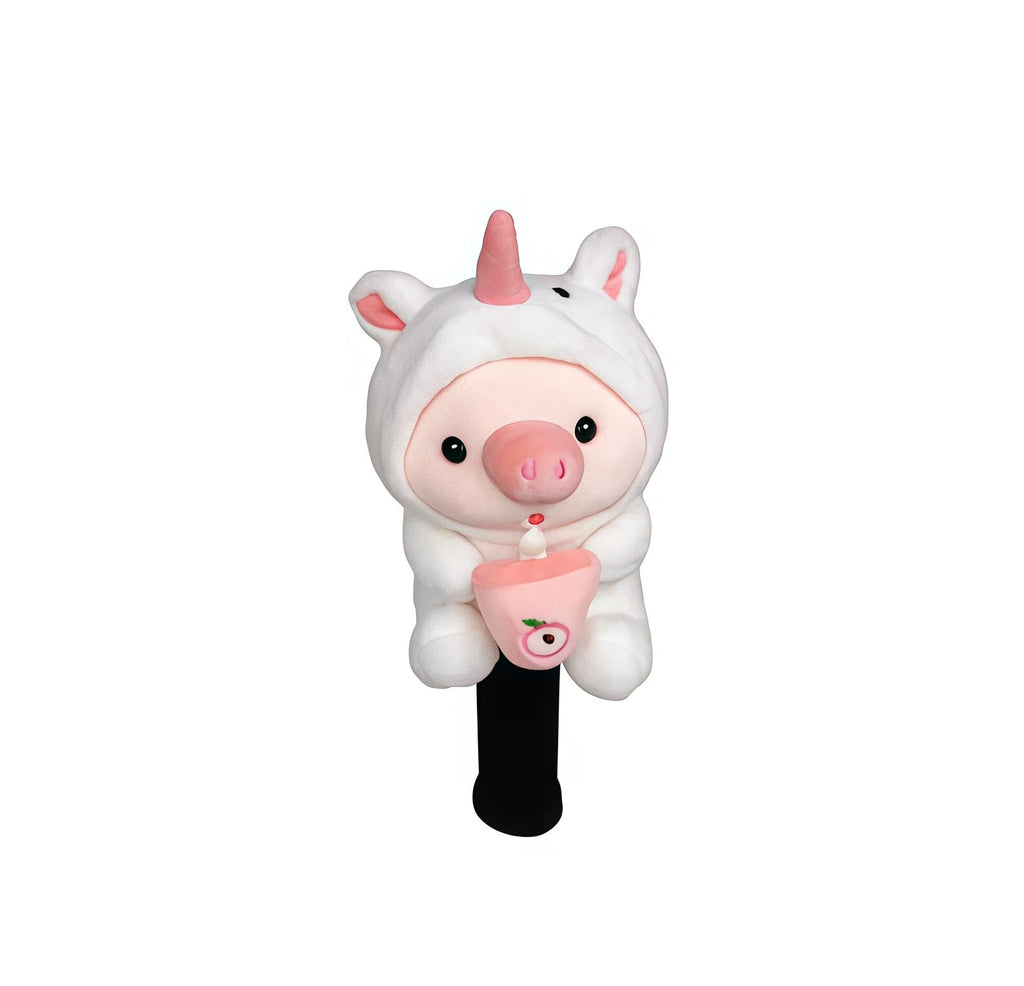 Cute Pig Golf Headcover Set – Driver, Fairway Wood & Hybrid Covers