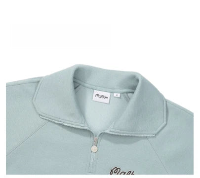 Malbon women polo sweatshirt cuff and sleeve detail