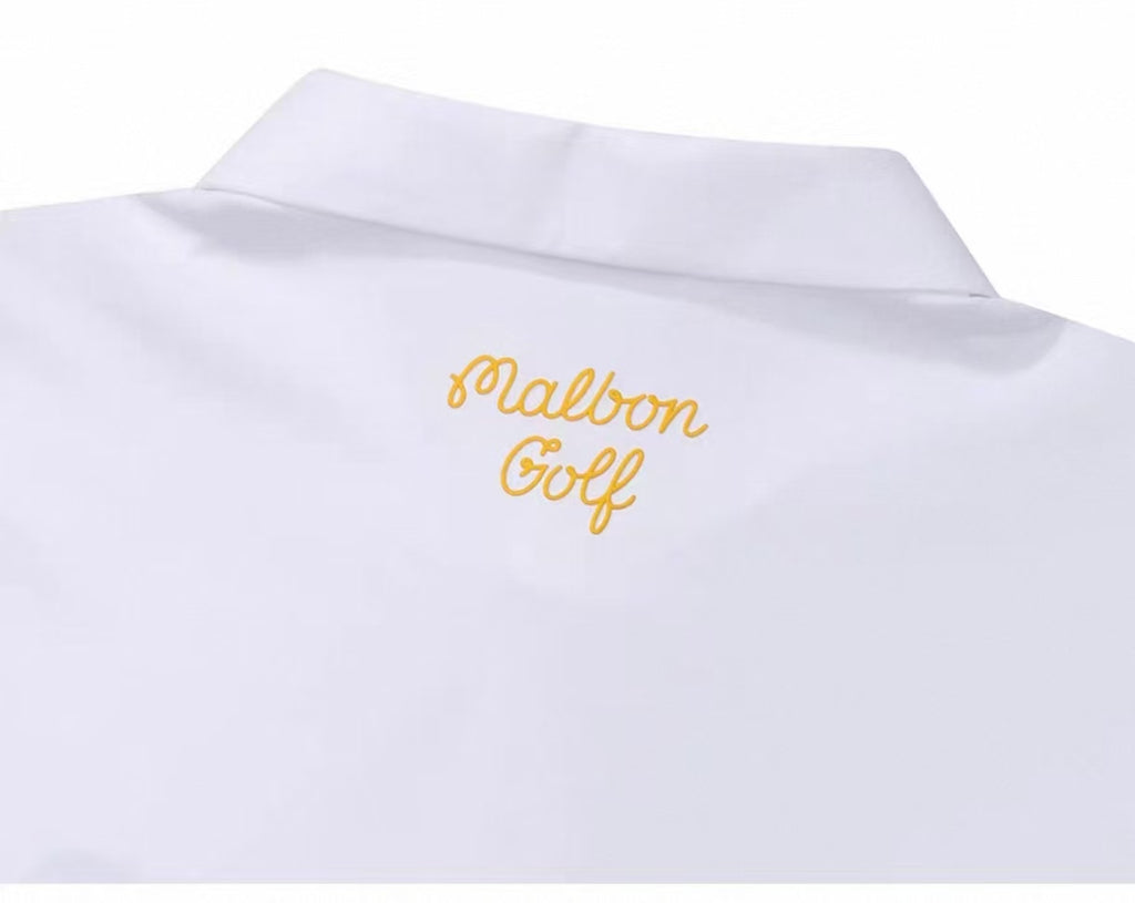 Malbon Golf Men’s Lightweight Cooling Quick-Dry Polo Shirt