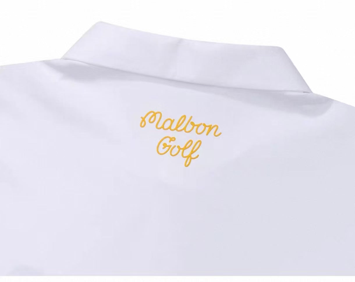 Malbon Golf Men’s Lightweight Cooling Quick-Dry Polo Shirt