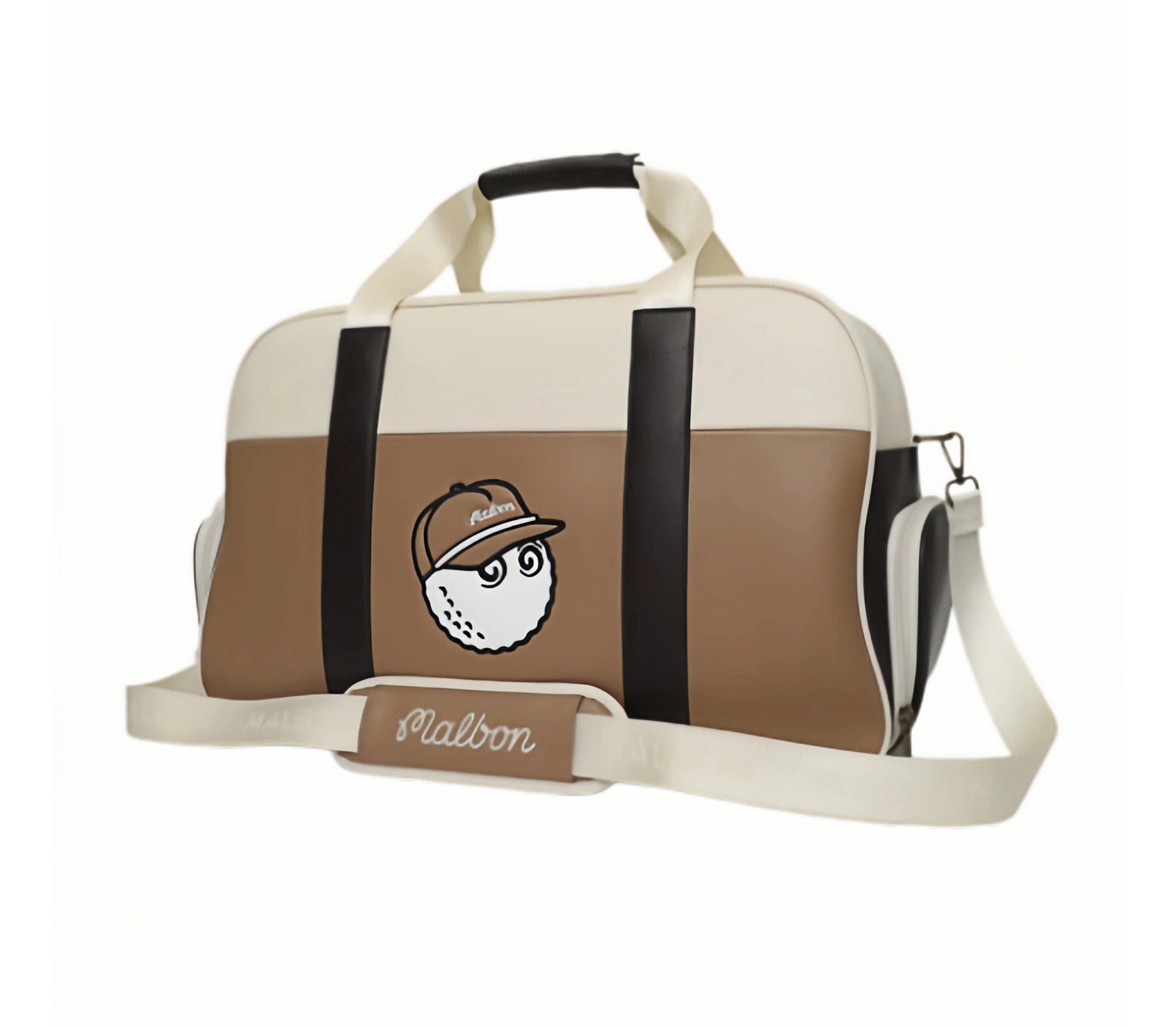 Malbon Golf Boston Bag - Large Capacity Golf Clothing Travel Duffel
