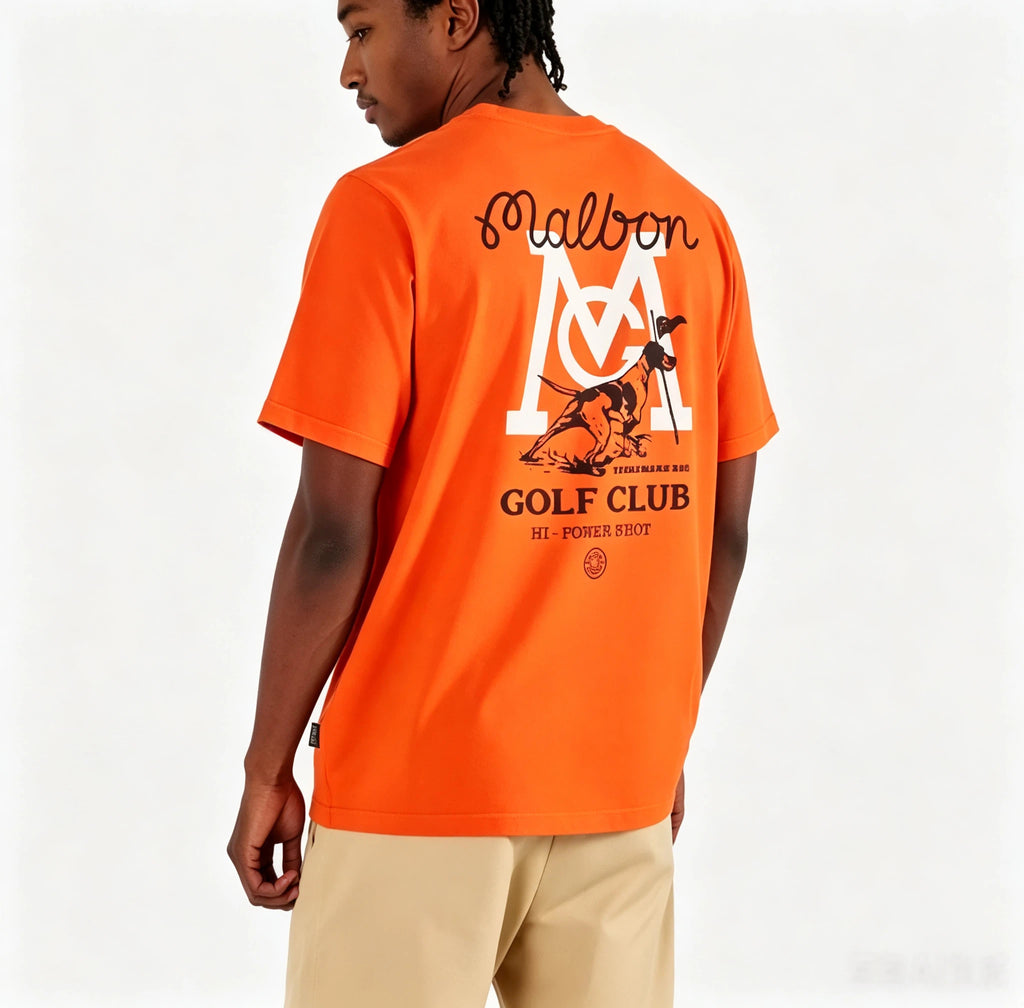Malbon Golf Bermuda High-Performance Athletic Casual Shirt