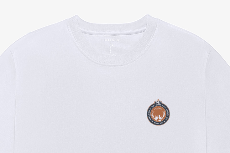 Malbon Golf Bermuda Maxwell Graphic Casual Streetwear T-Shirt