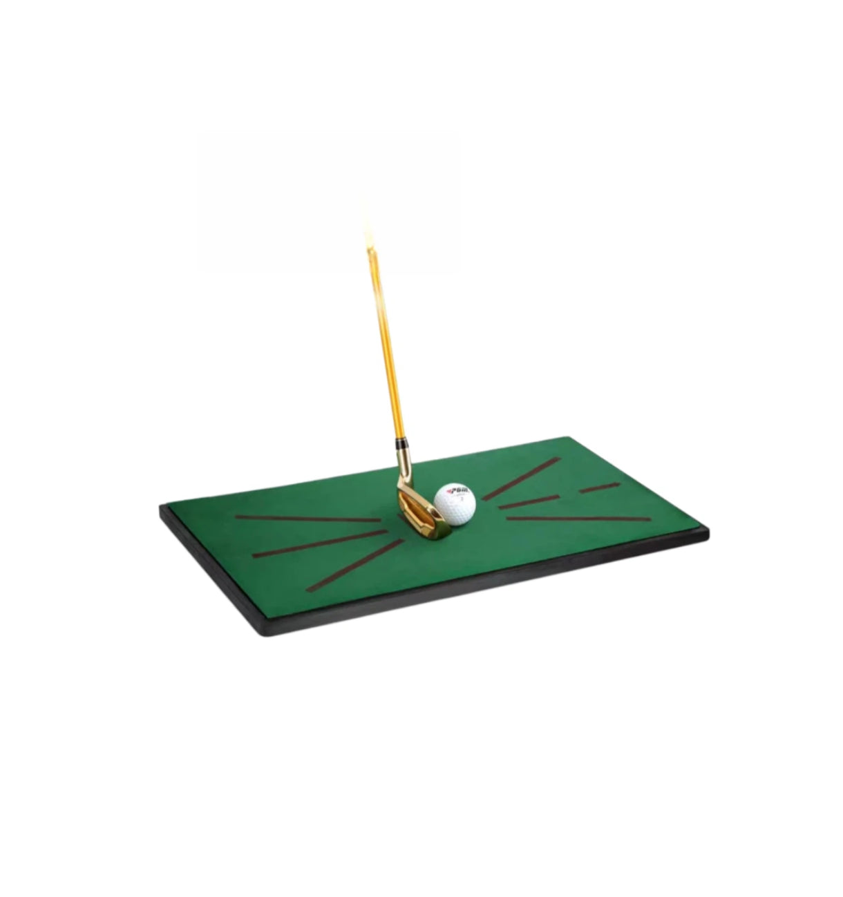 PGM DJD025 trajectory mat printed alignment guidelines on velvet workspace