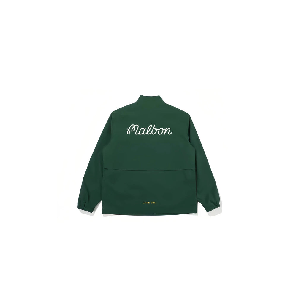 Malbon men golf jacket back view