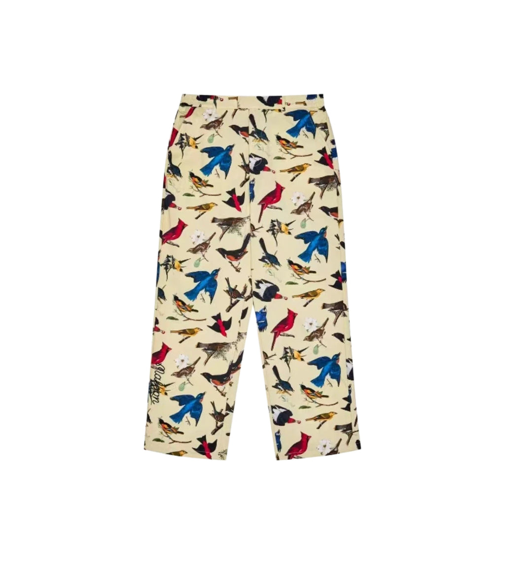 Malbon Birds Of Georgia Magnolia Pant Bird Print Bird Print golf pants front view