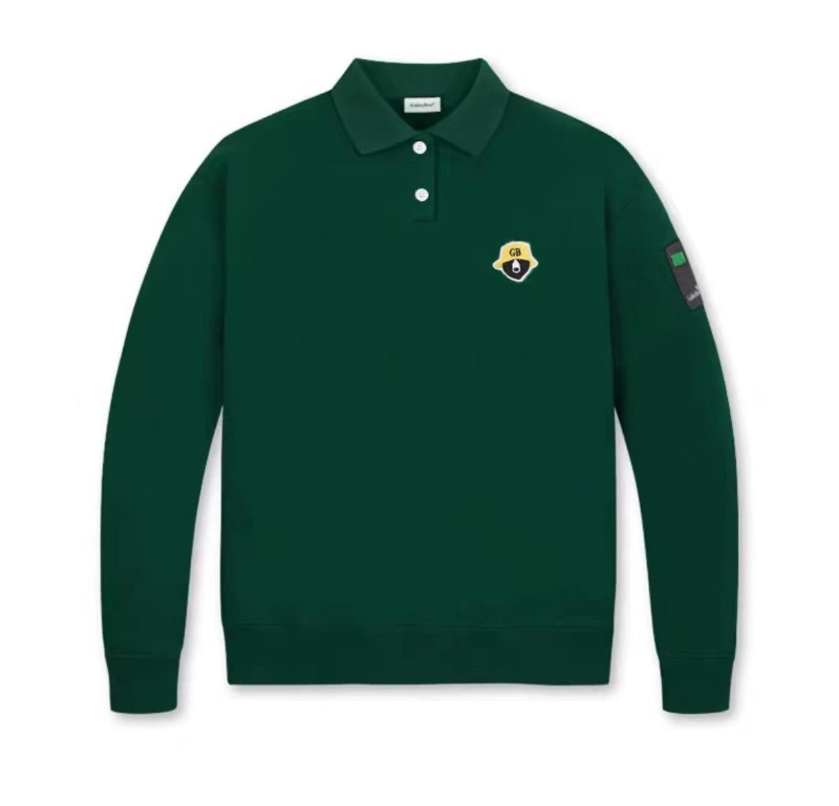 Golden Bear Green golf sweatshirt front view