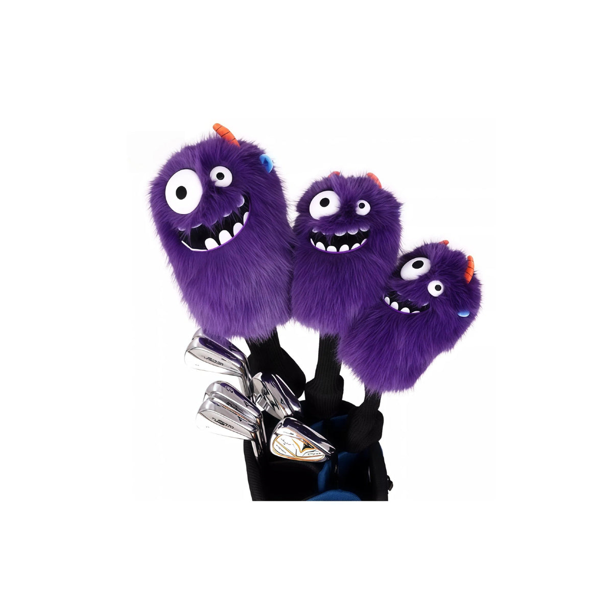 Monster Putter Little Monster Golf Driver & Putter Headcovers - Tournament – OZ Golf ...