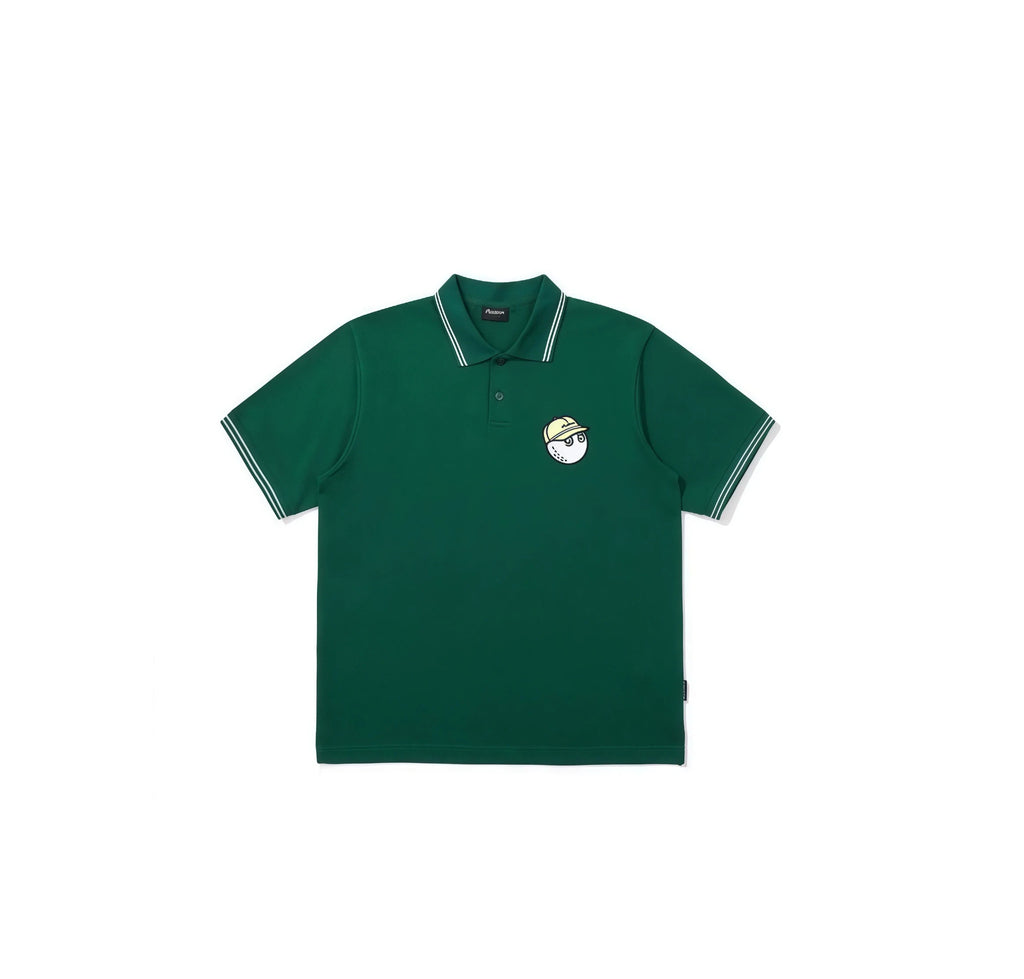 Malbon men's embroidered short-sleeve golf polo product shot #8