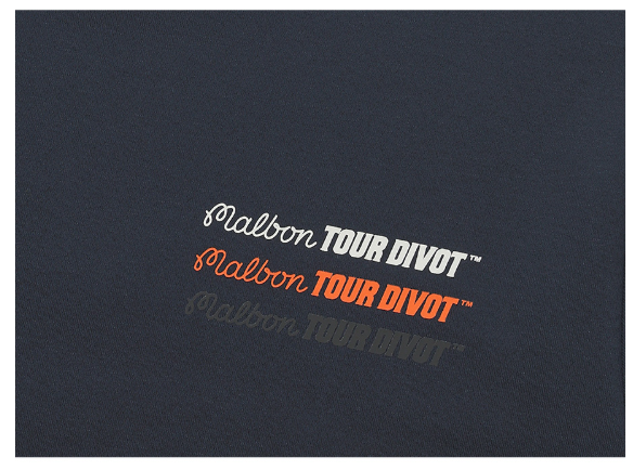 Malbon Golf Tour Divot Letter Print Graphic T-Shirt