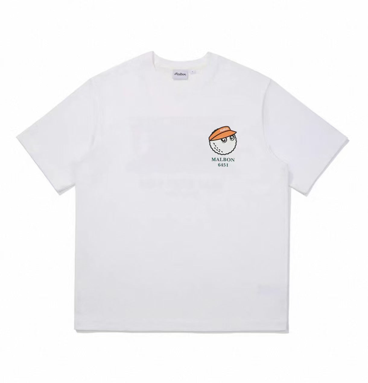 Malbon Golf Dosan 645-1 Graphic Heavyweight Crewneck T-Shirt