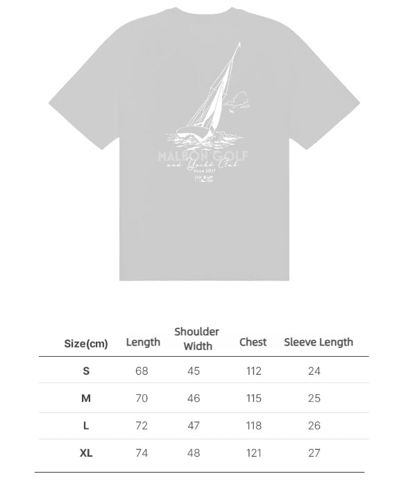 Malbon Golf Vesta Crewneck T-Shirt