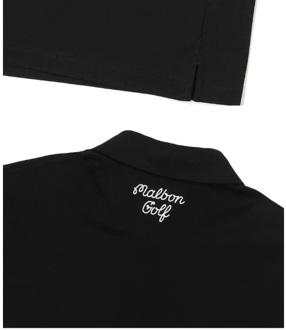 Malbon Golf Men’s Breathable Quick-Dry Polo Shirt